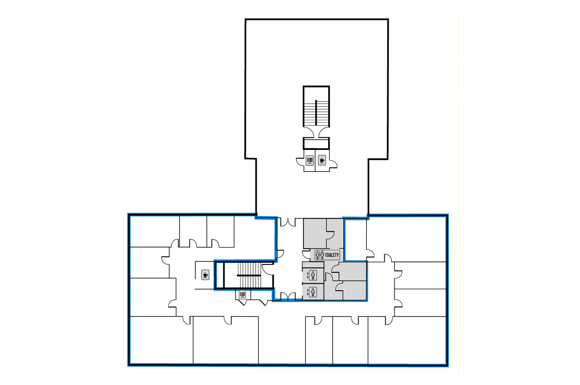 1. 4 P. RZUT KONDYGNACJI